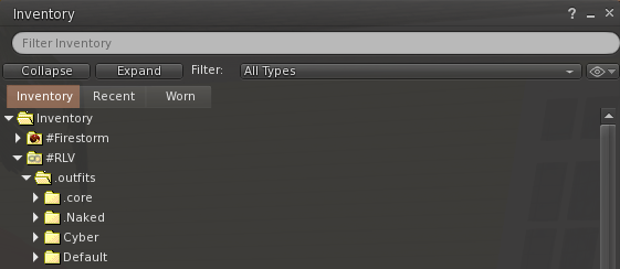 Example minimal #RLV folder