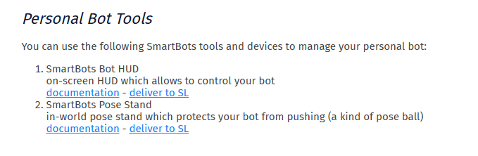 Bot Control Tools